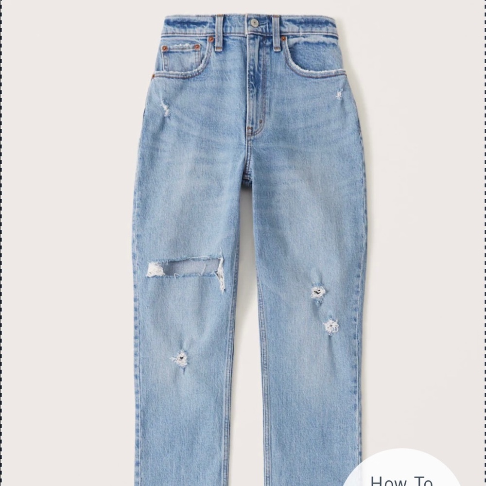 Curve love 90s ultra high rise straight jeans